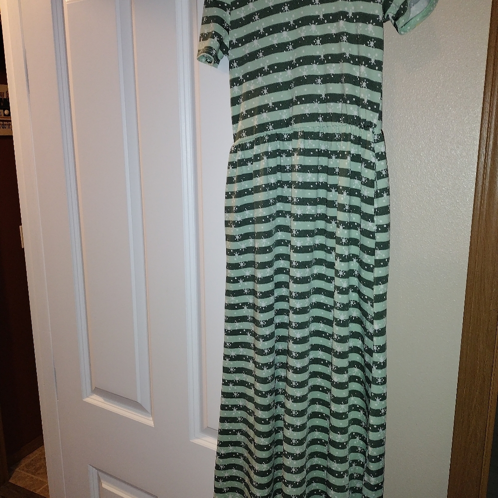 Dot dot smile maxi dress